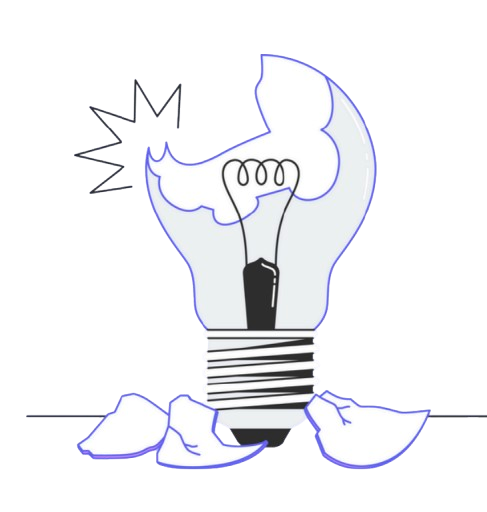 Cracked lightbulb illustration — a hidden risk coming to light